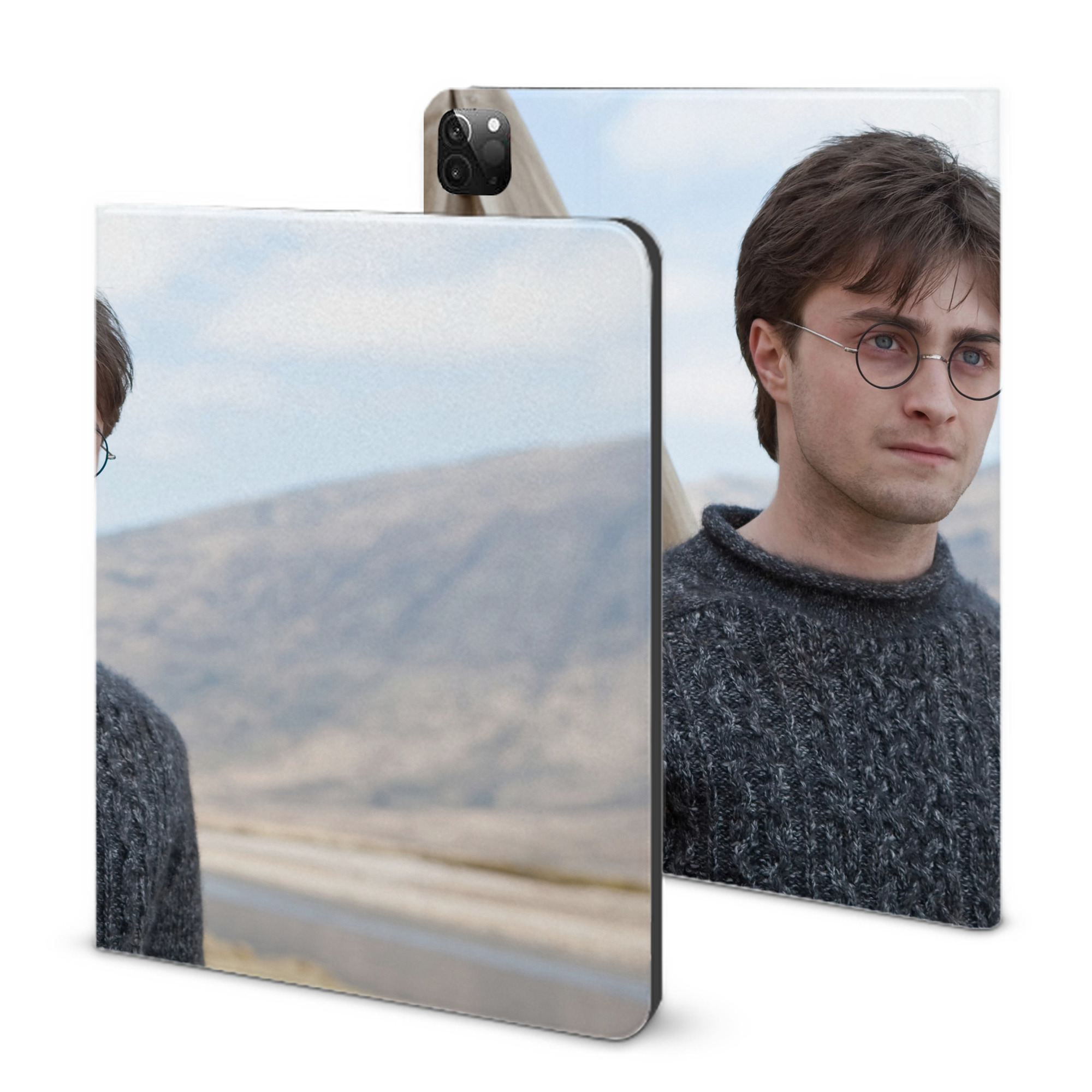 （画像用） Harry Potter ハリー・ポッターシリーズ IPadケース ペンホルダー付き ブックスタイルデザイン